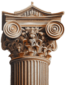 Ancient roman column